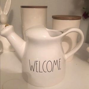 Rae Dunn watering welcome can NEW